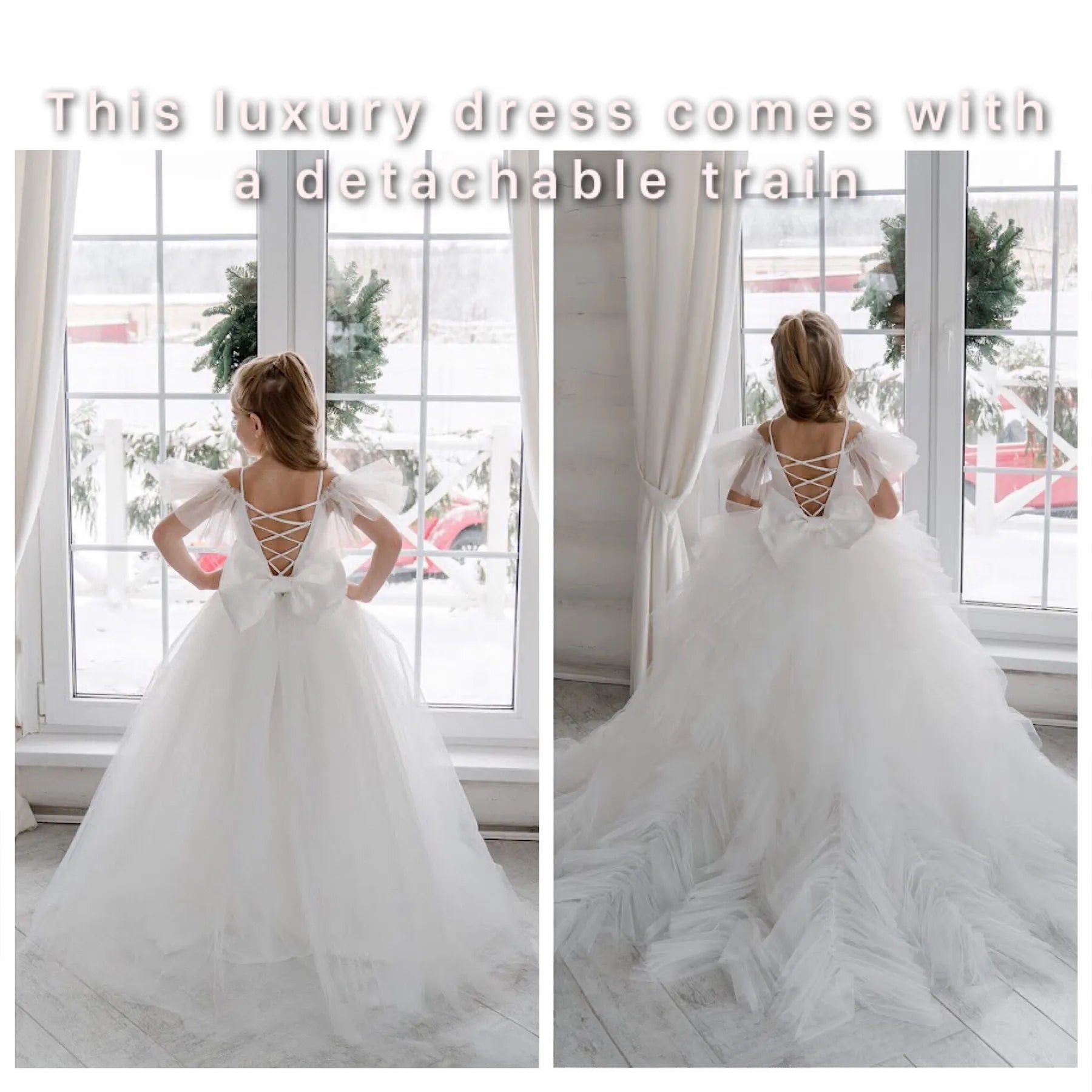 Flower Girl Long Dress "Melissa"