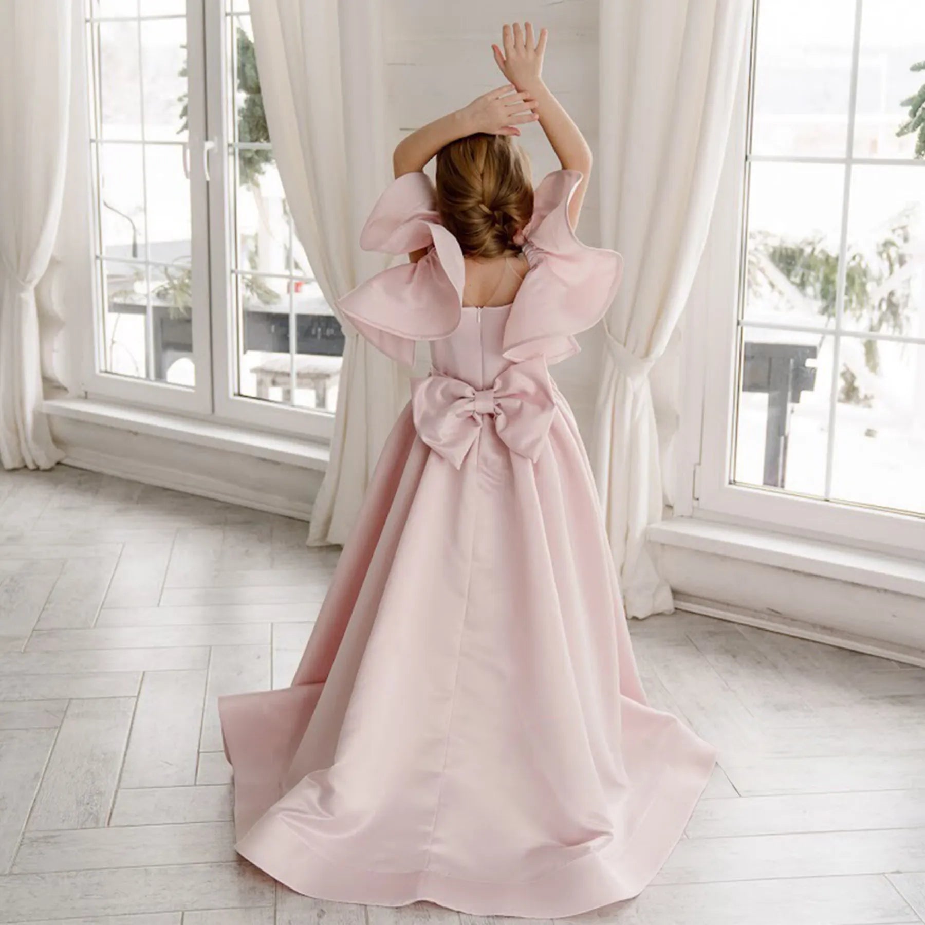 Flower Girl Long Dress "Alsu"