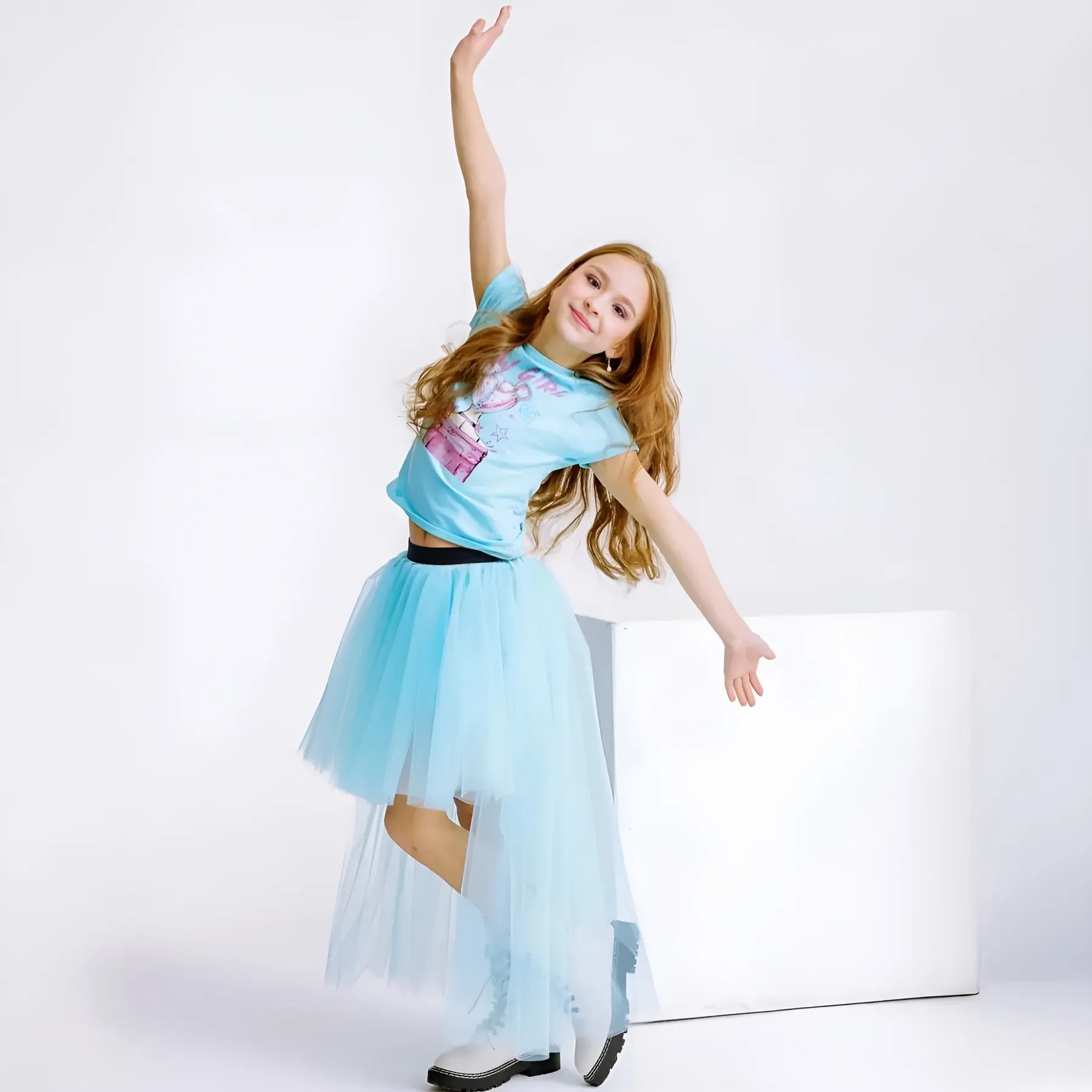 Flower Girl Tulle Skirt