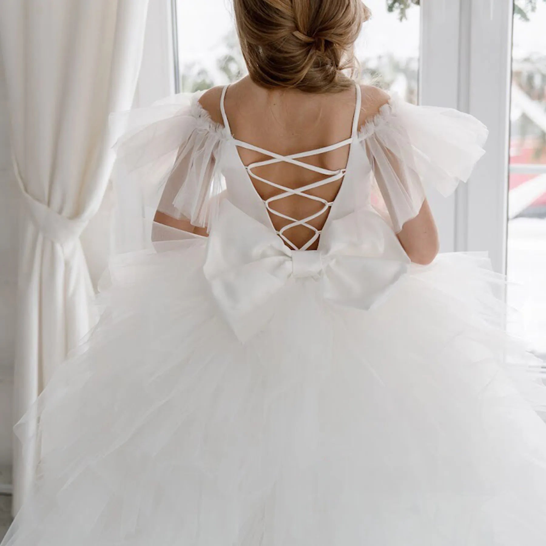 Flower Girl Long Dress "Melissa"