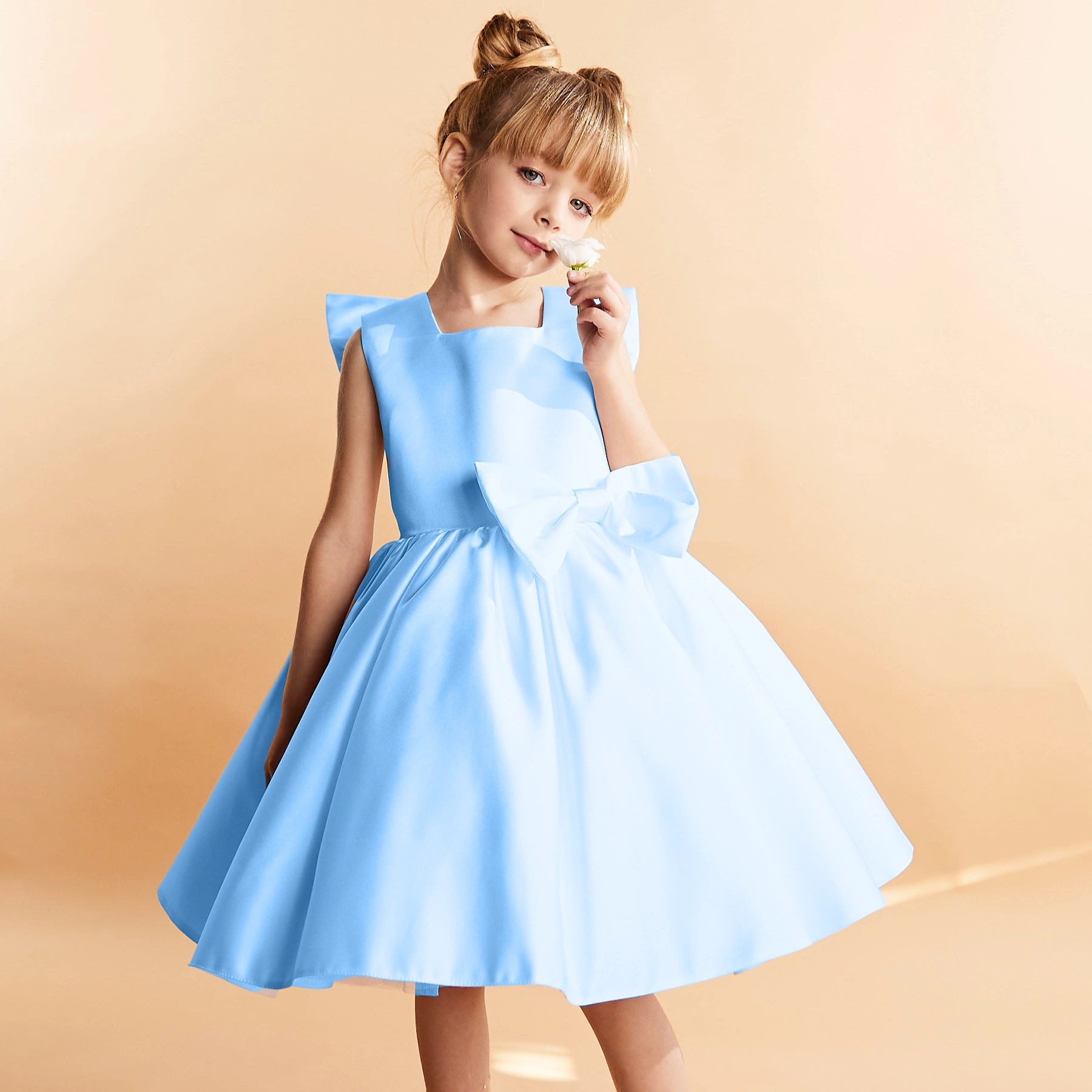 Flower Girl Short Dress "Lily"