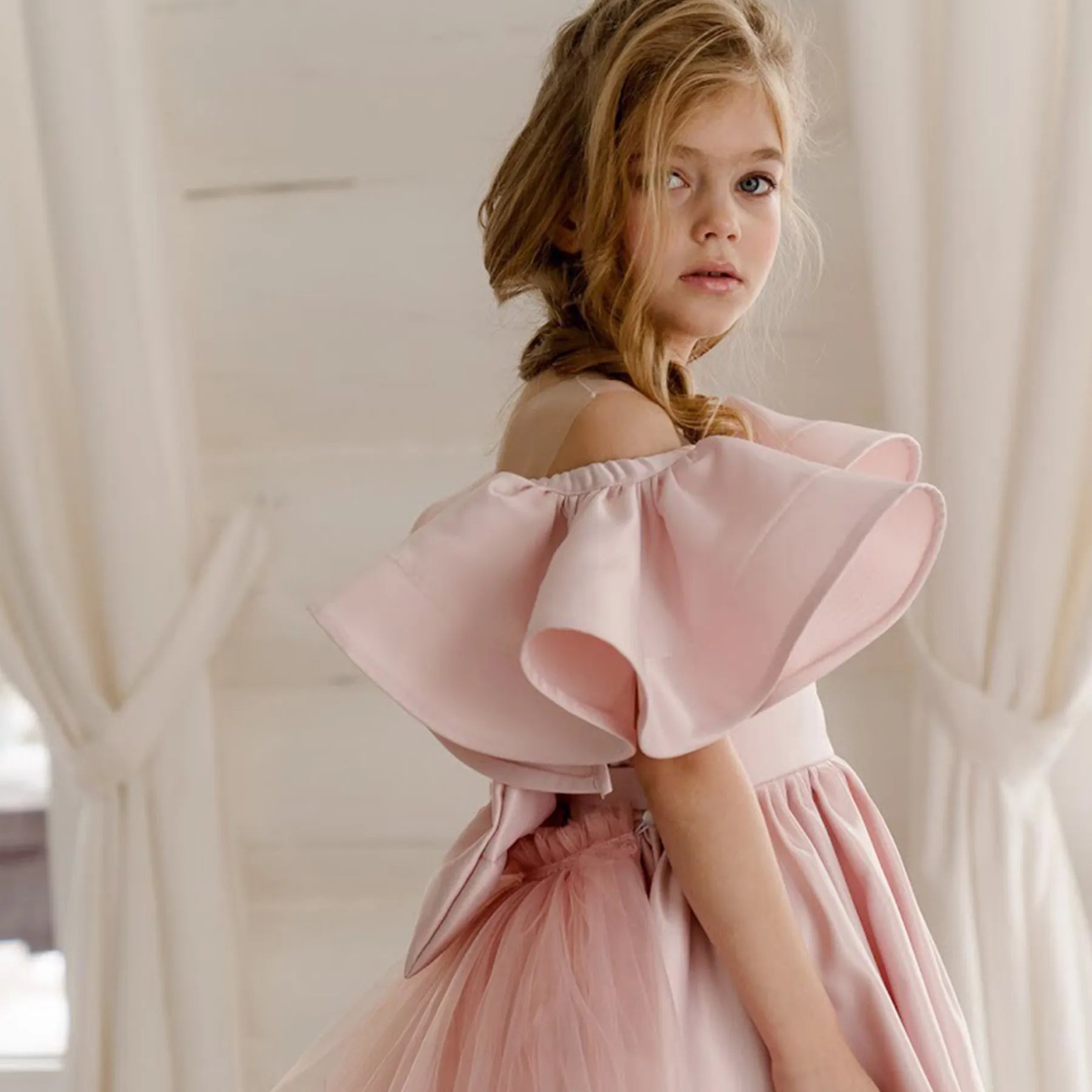 Flower Girl Long Dress "Alsu"