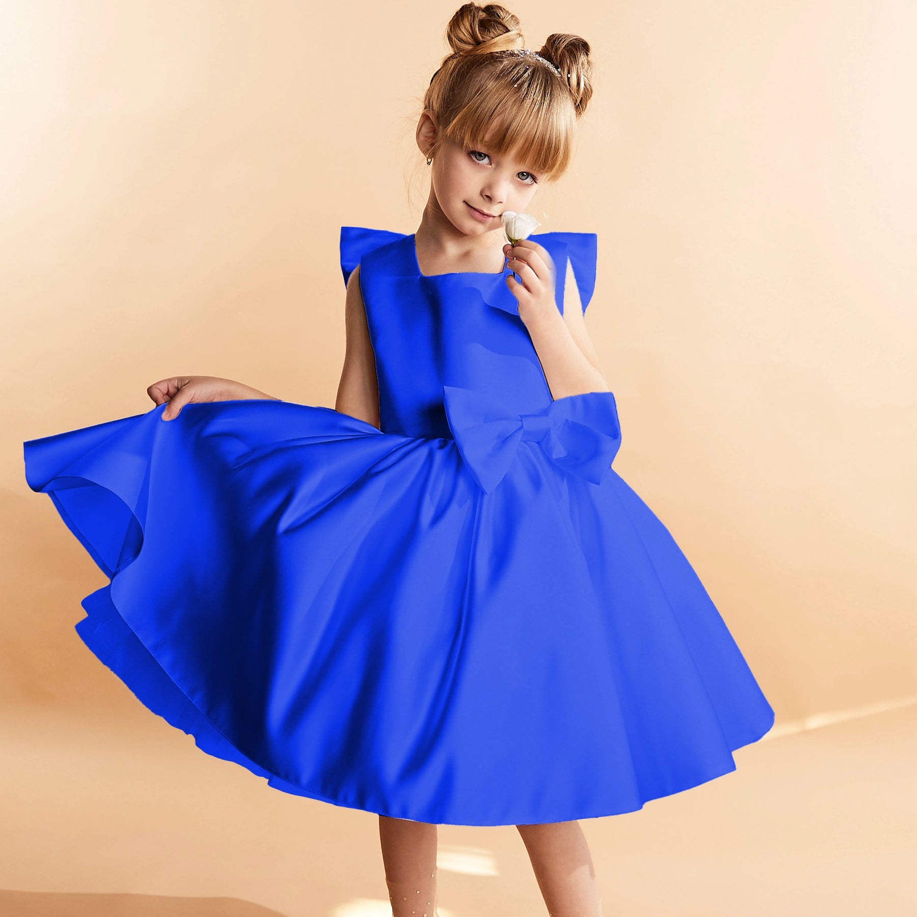 Flower Girl Short Dress "Lily"