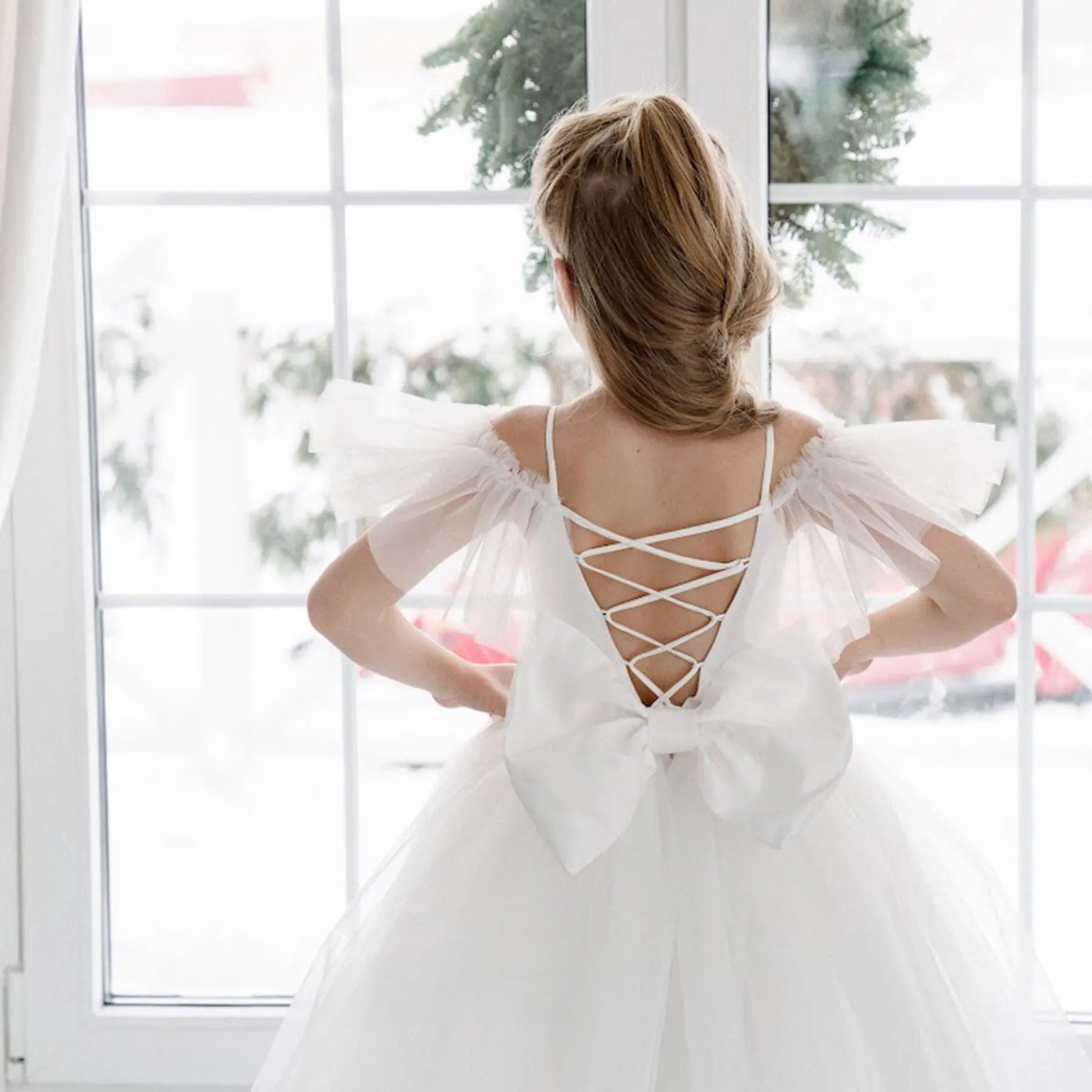 Flower Girl Long Dress "Melissa"