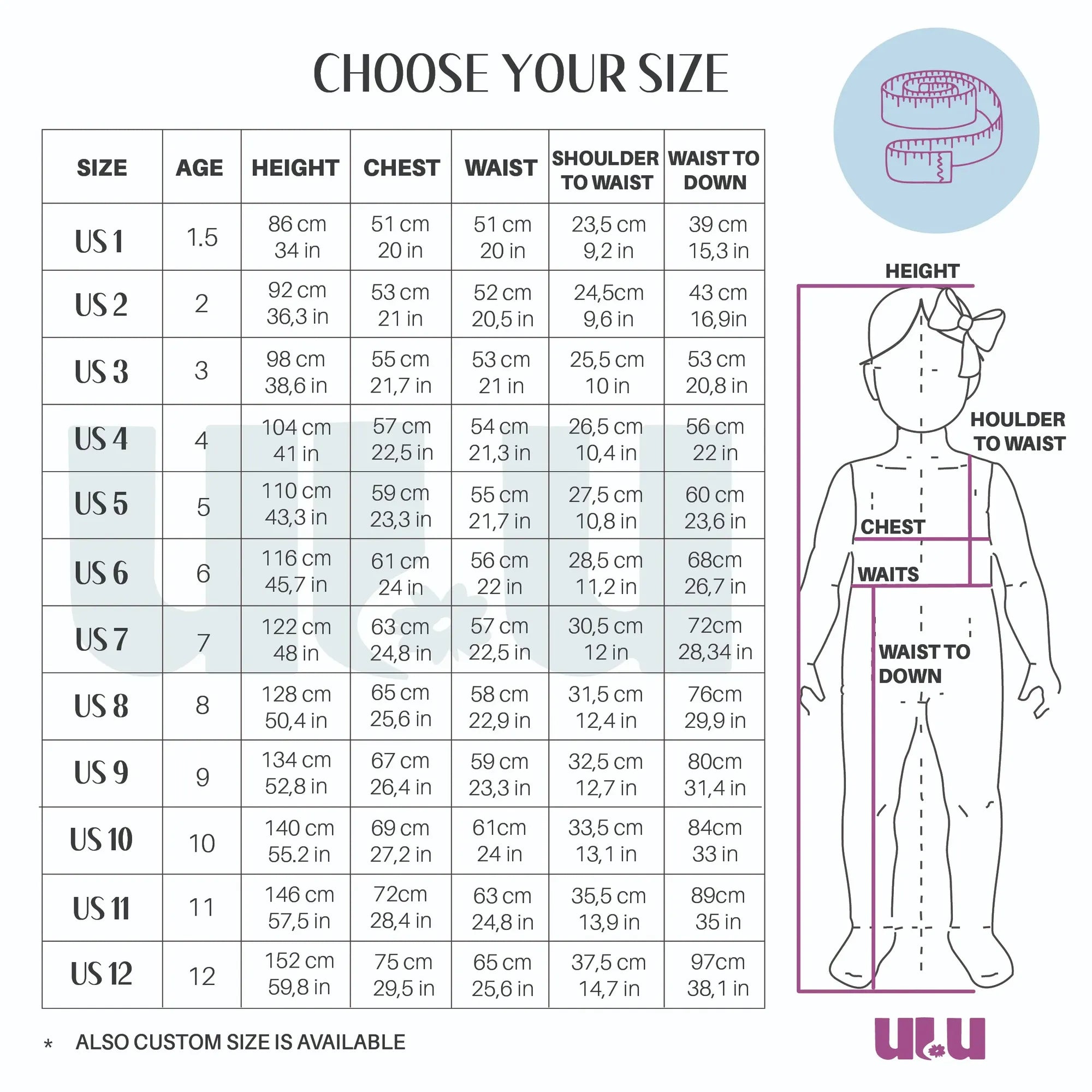 Flower Girl Dress with Satin Train "Alsu"