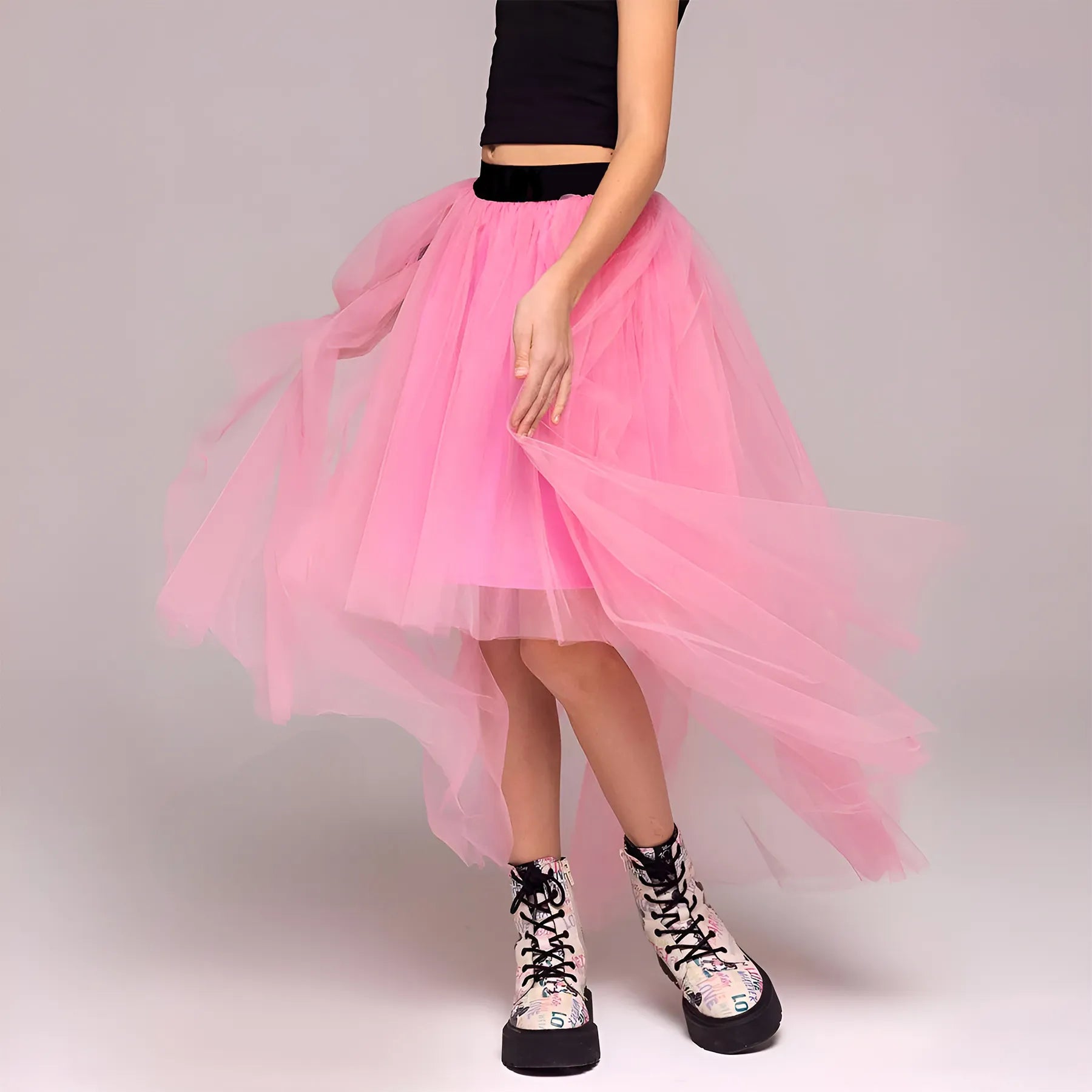 Girls Short Tulle Skirt