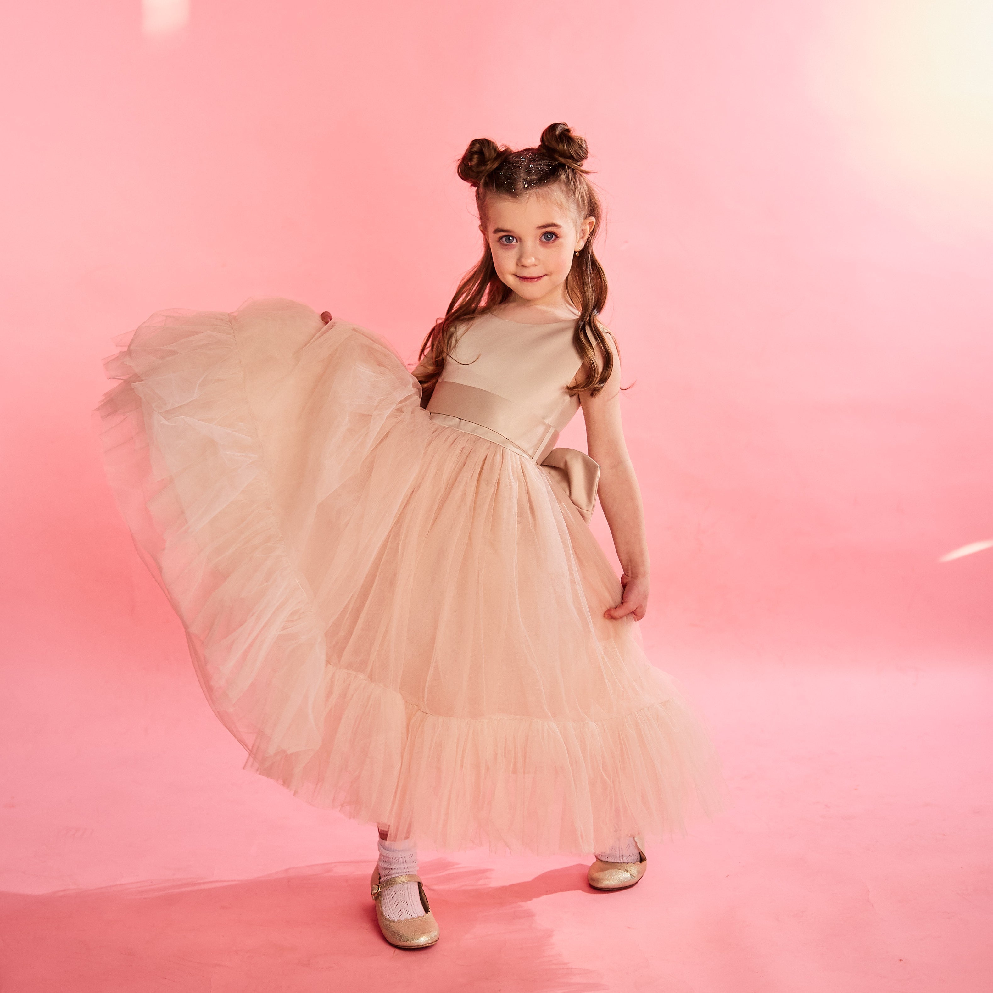 Flower Girl Dress ’Geranium’