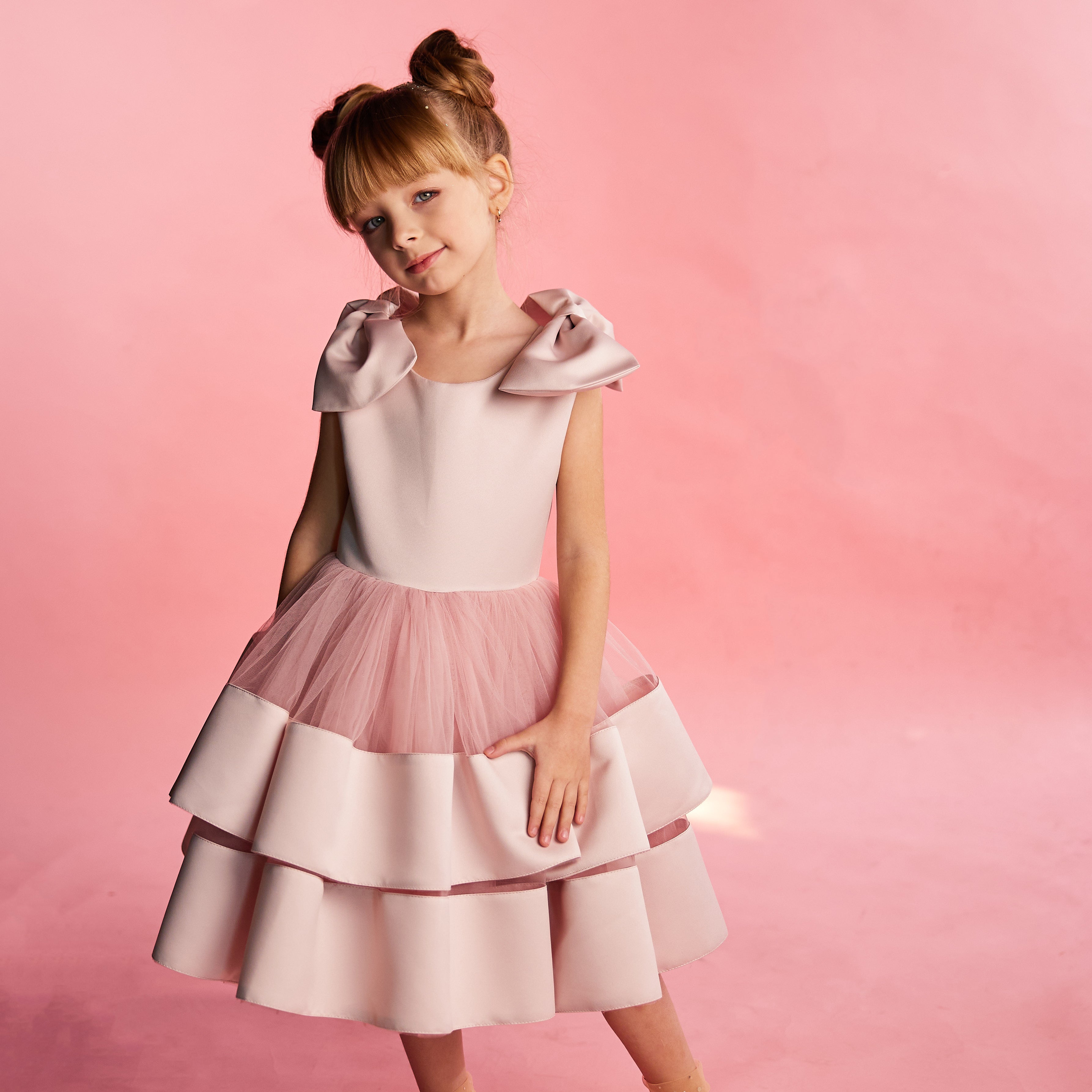 Flower Girl Short Dress ’Bell’