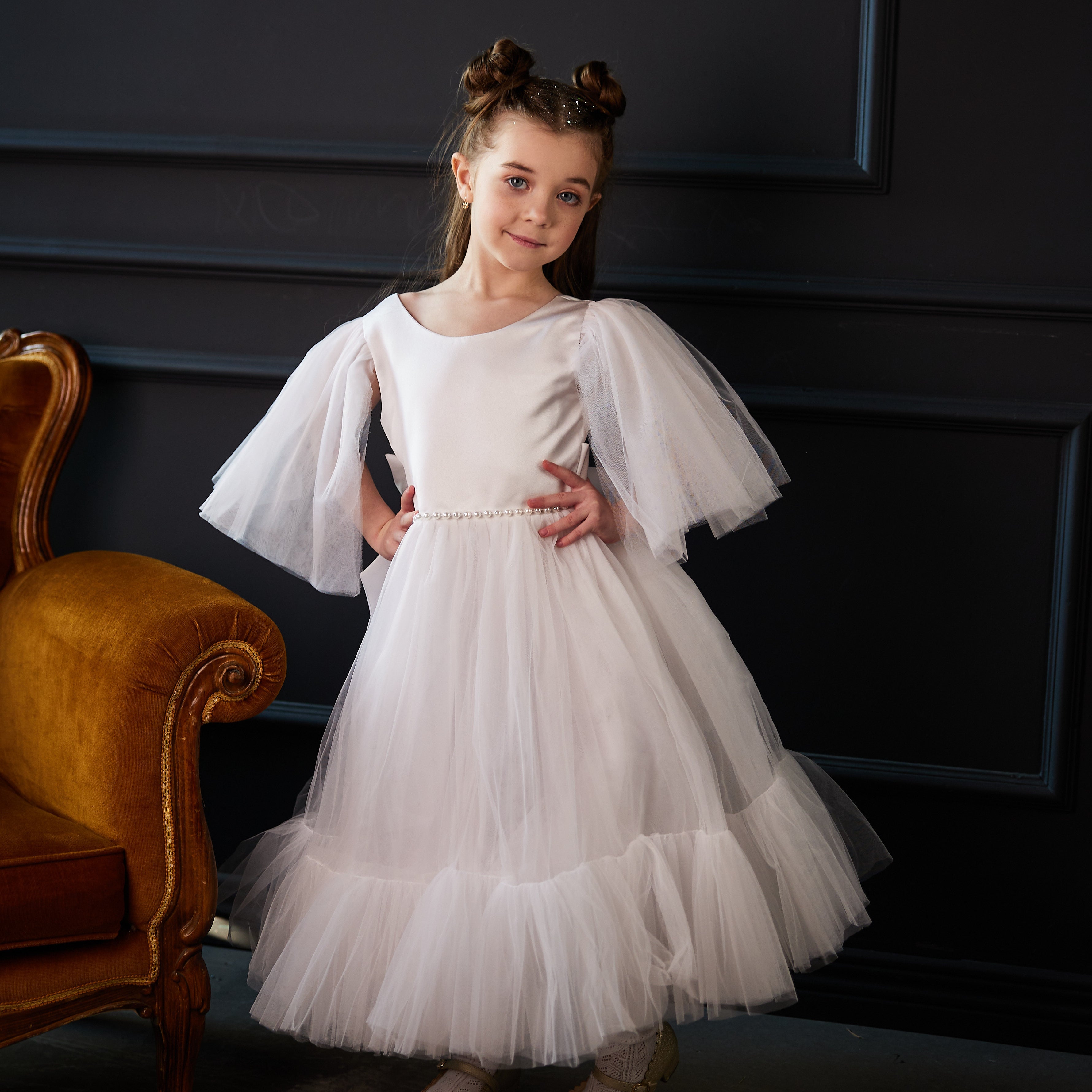 First Communion White Dress ’Oleander’