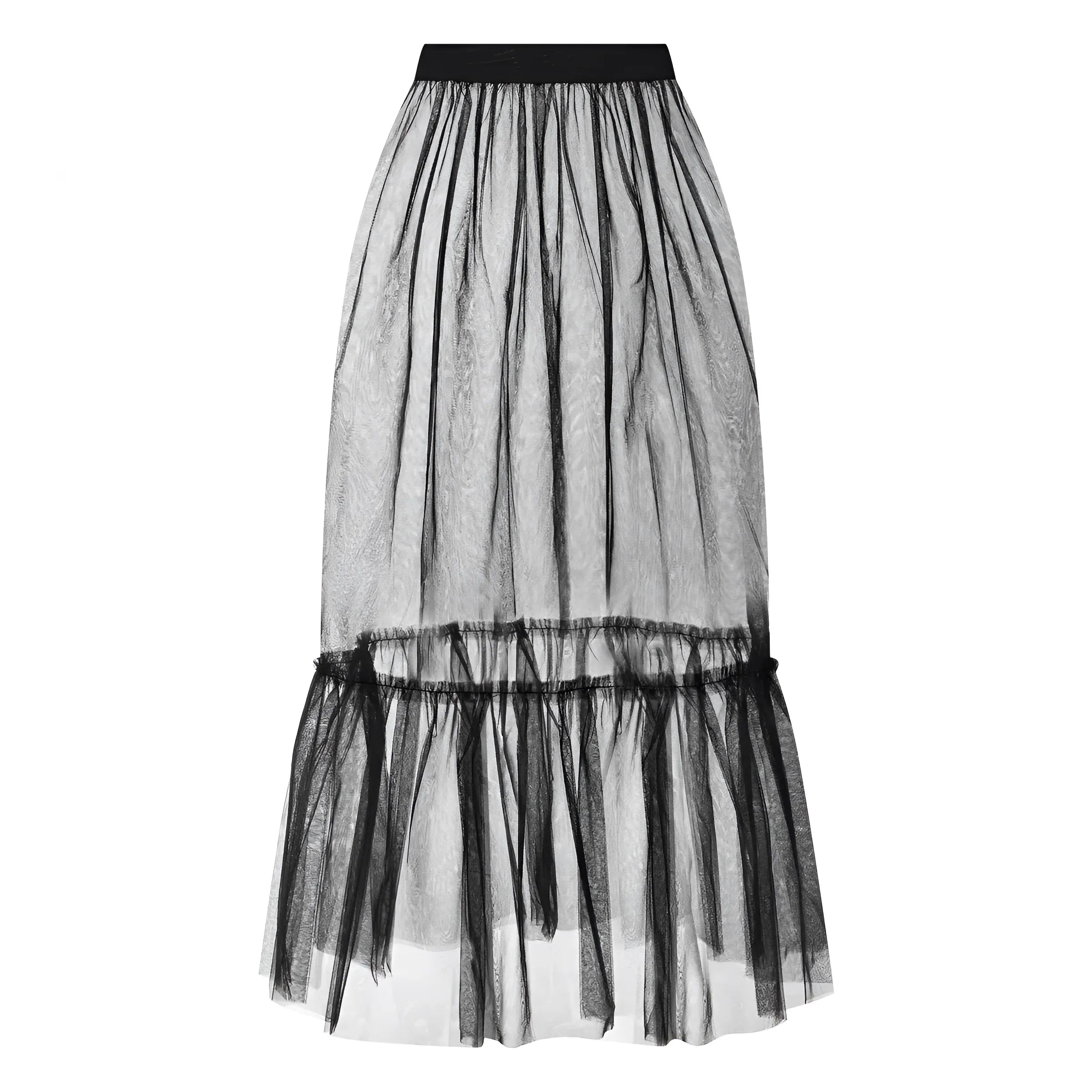 Sheer Tulle Skirt