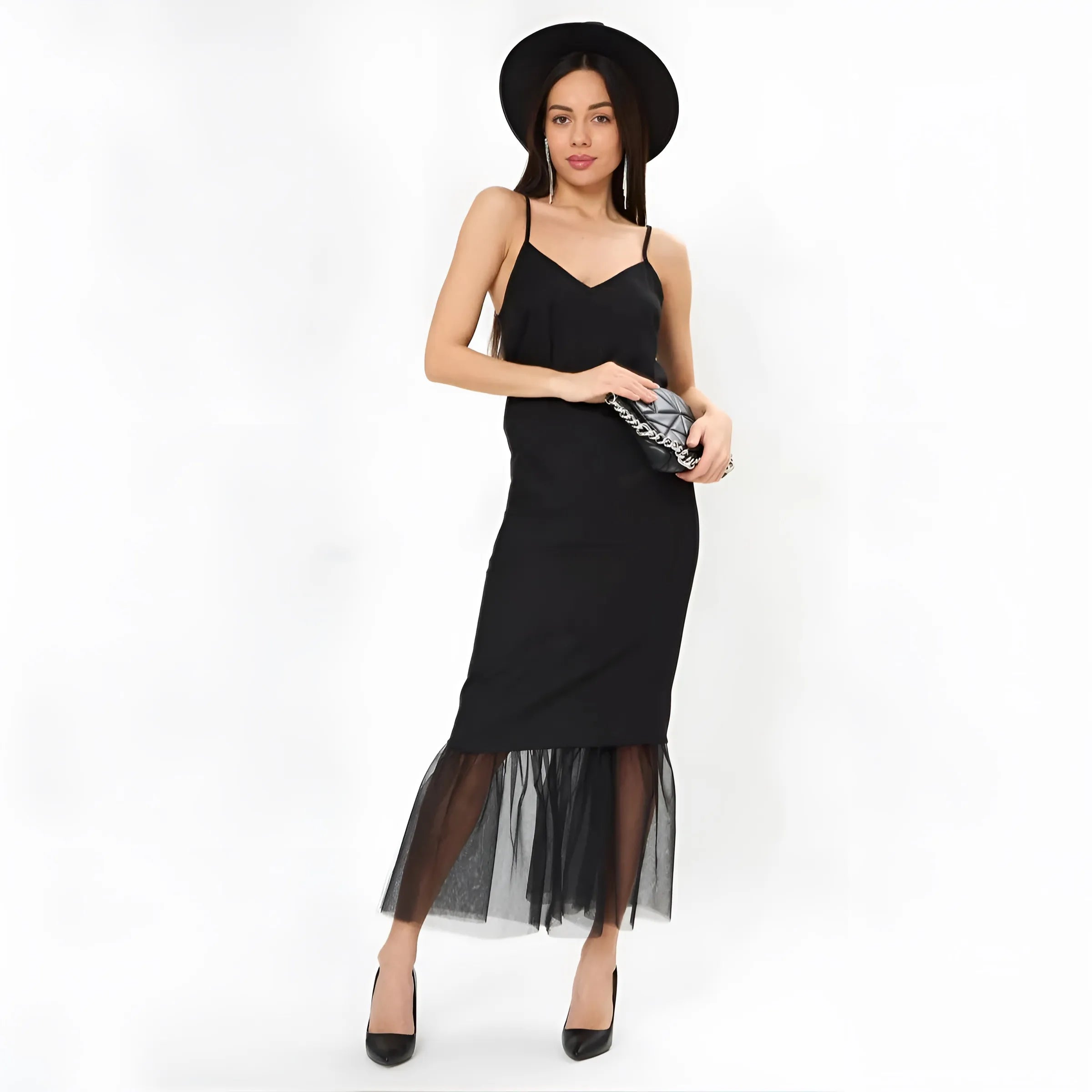 Sheer Tulle Skirt
