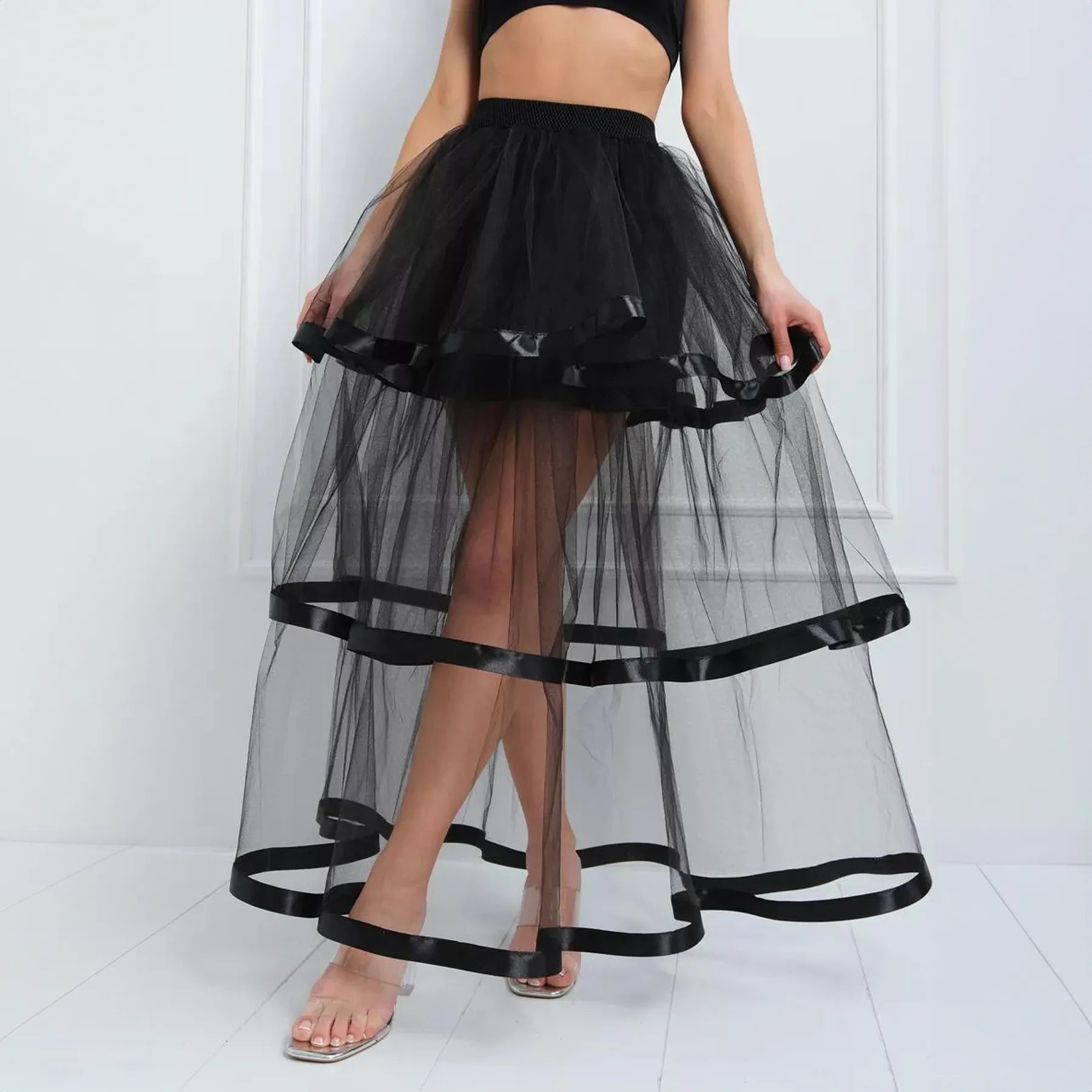 Layered Tulle Skirt