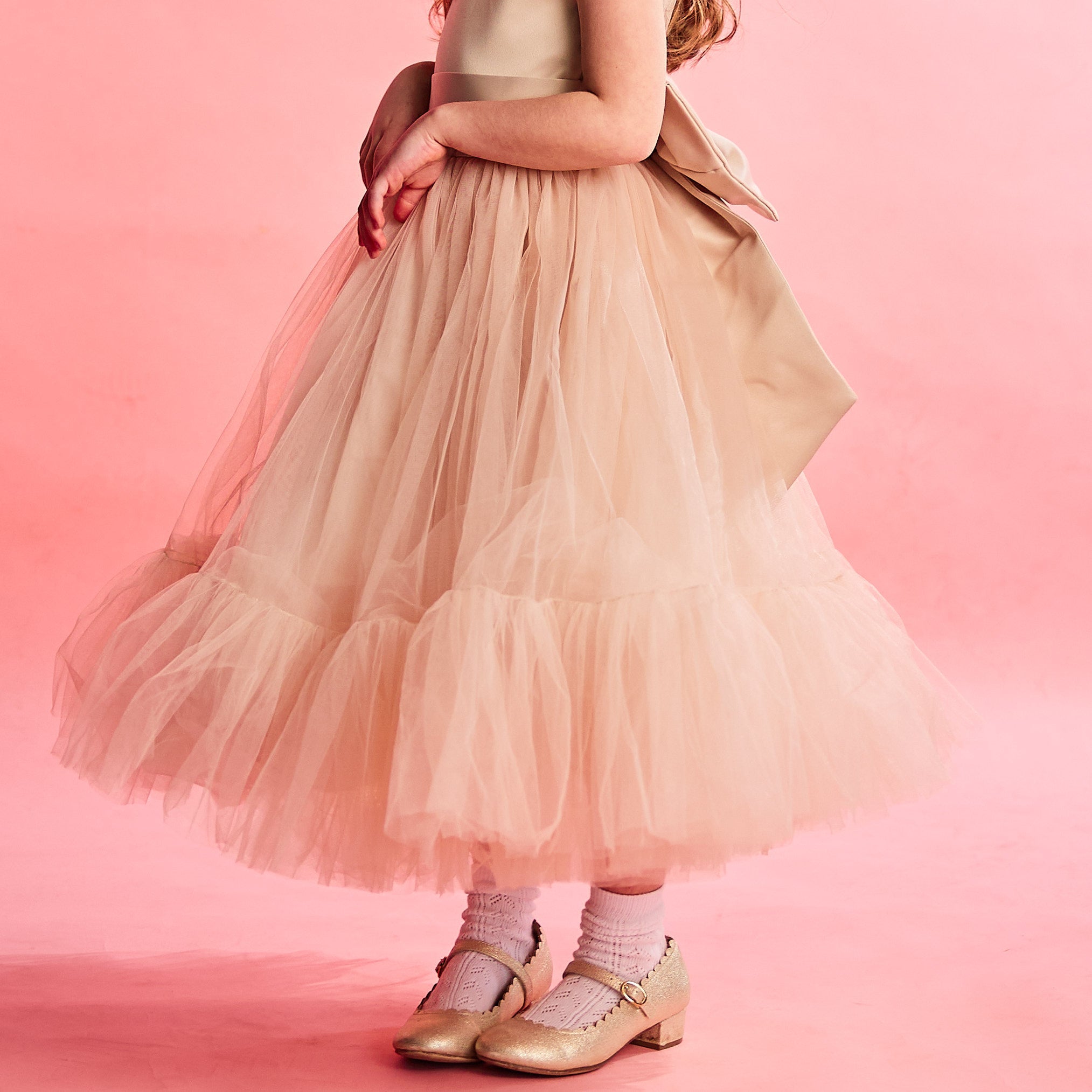 Flower Girl Dress ’Geranium’