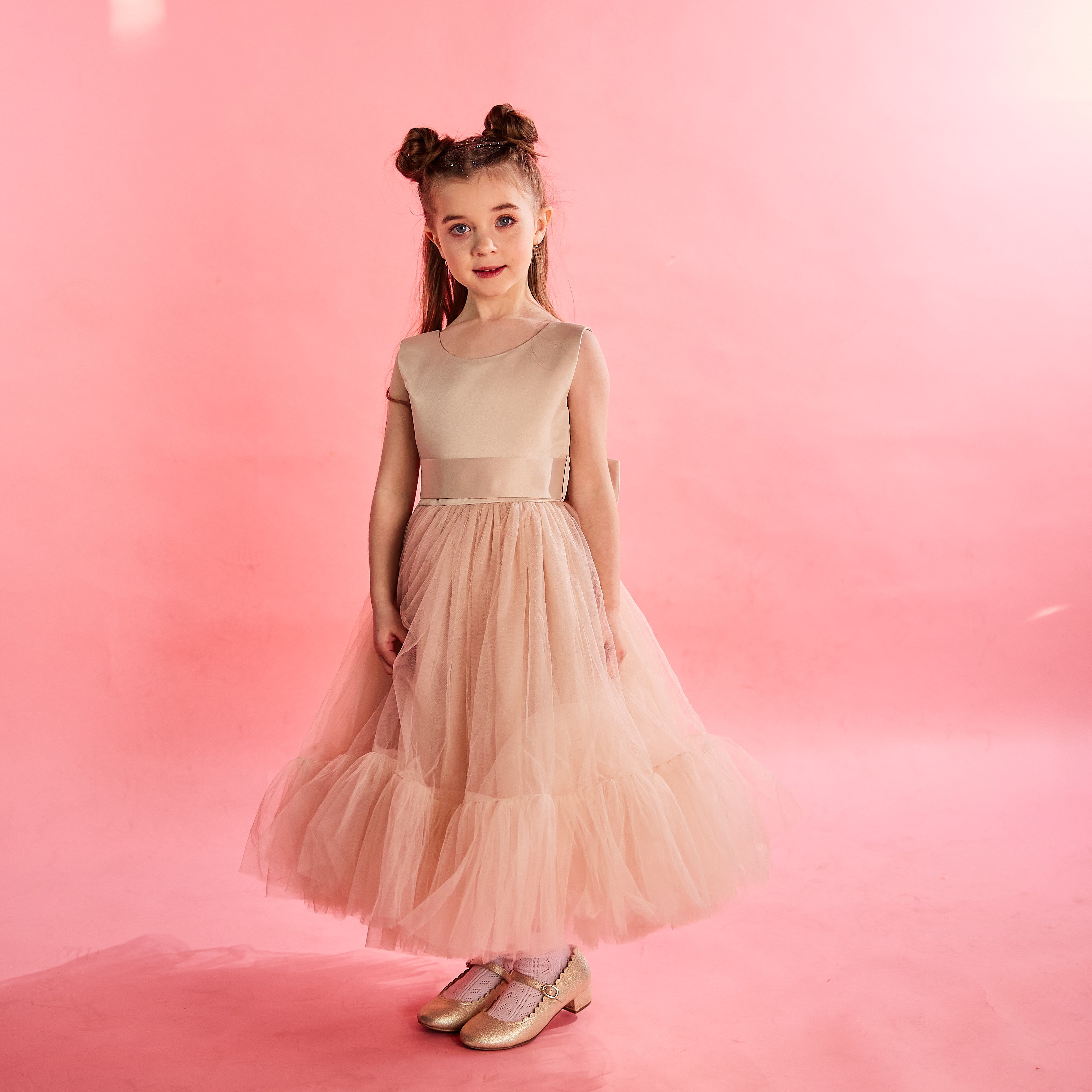 Flower Girl Dress ’Geranium’