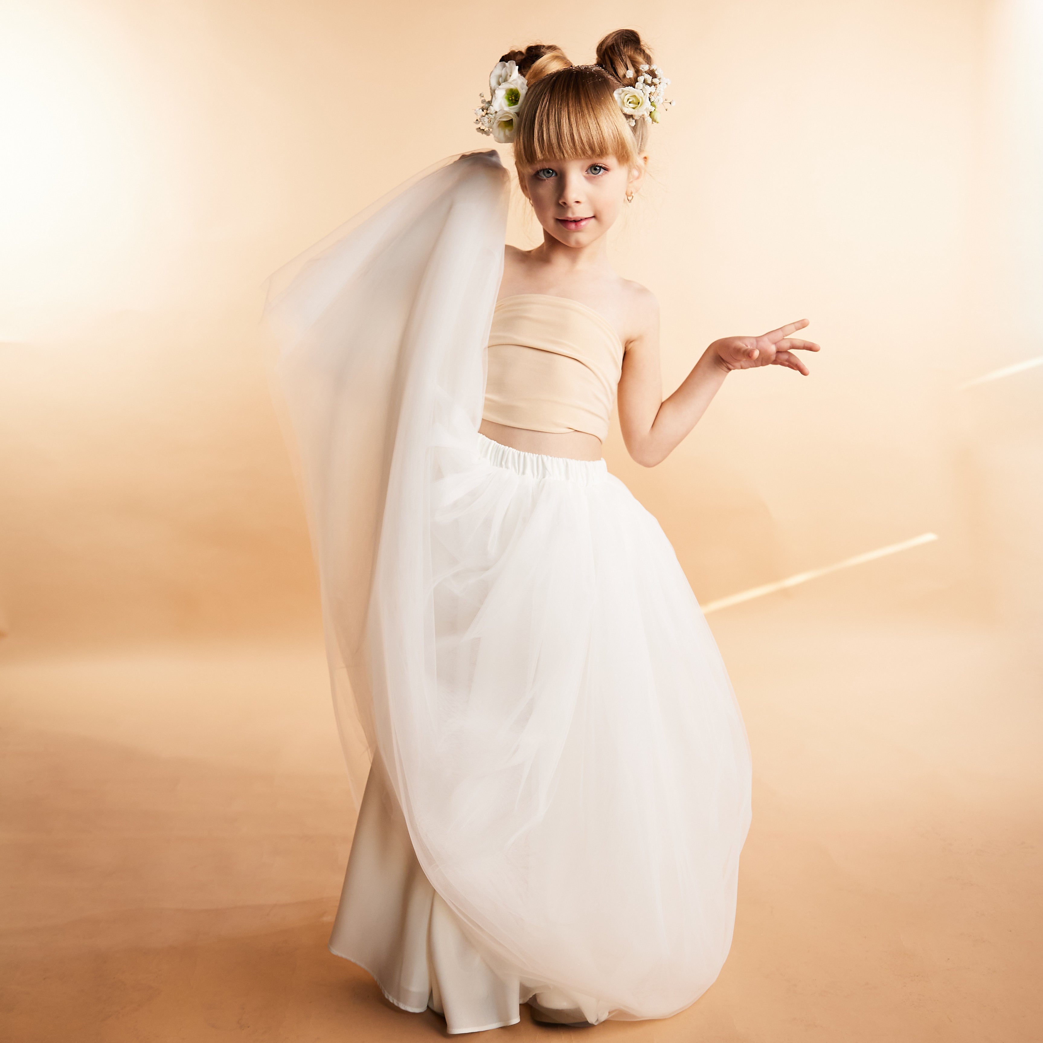 Birthday Party Long Skirt ’Tulipe’