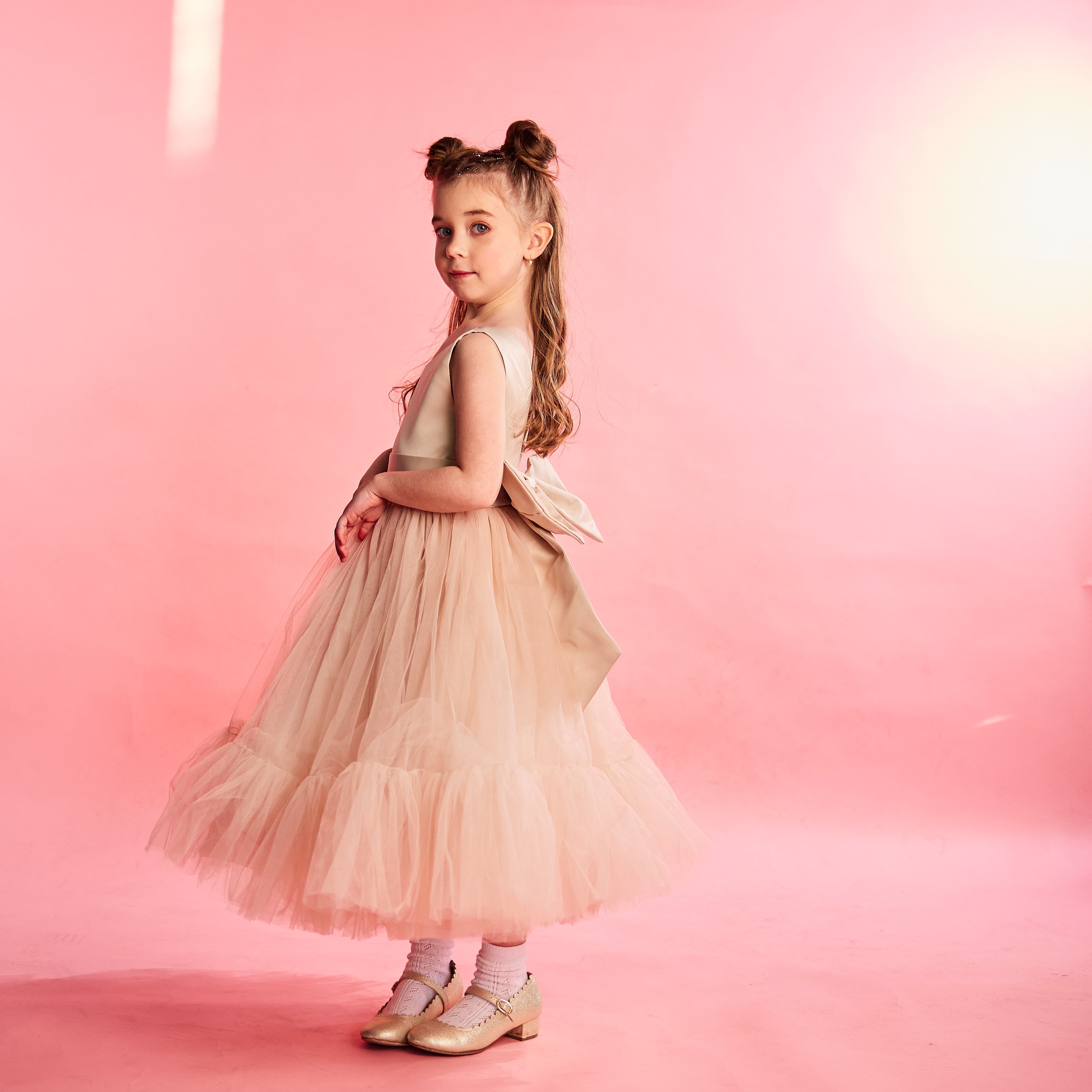 Flower Girl Dress ’Geranium’