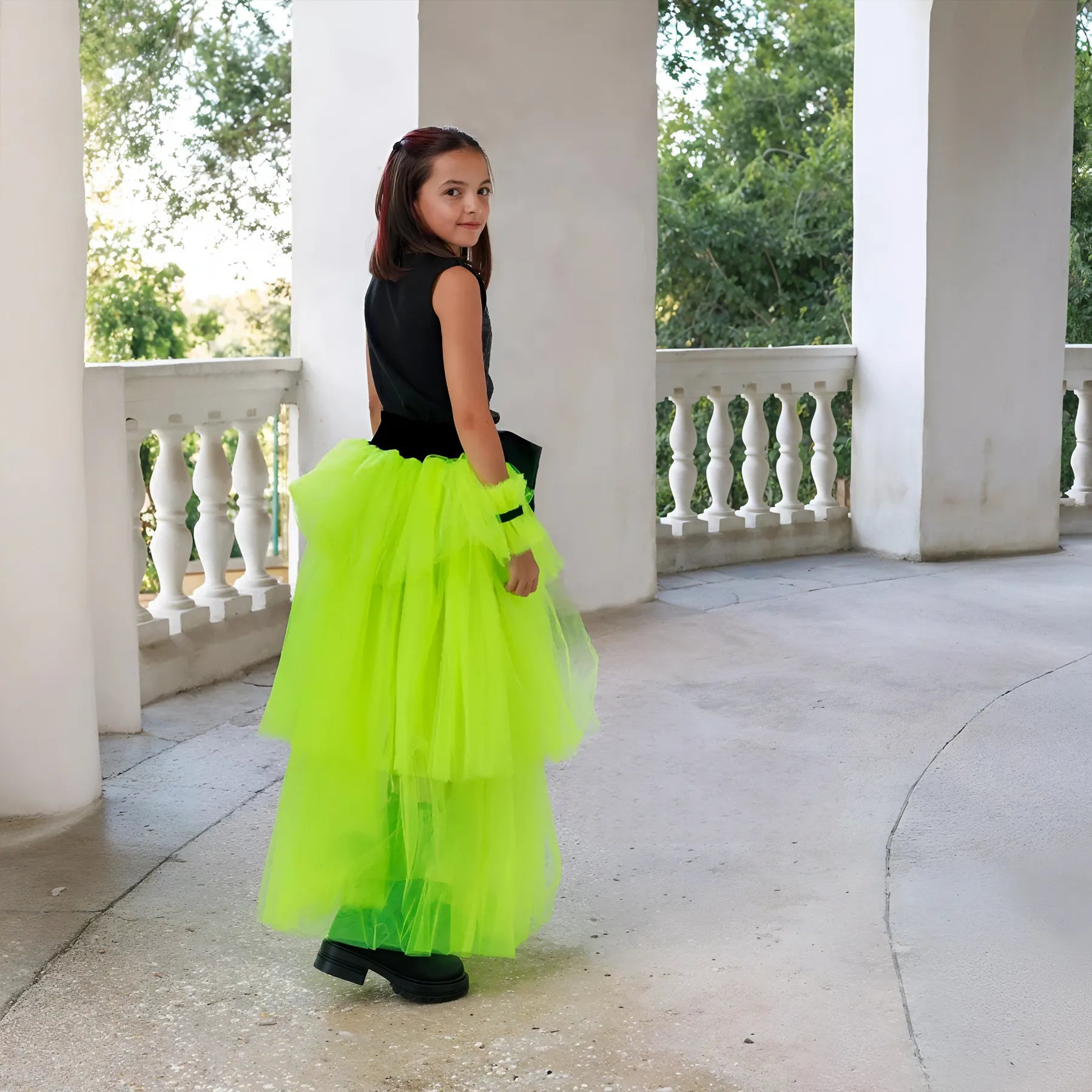 Layered Tulle Skirts for Girls