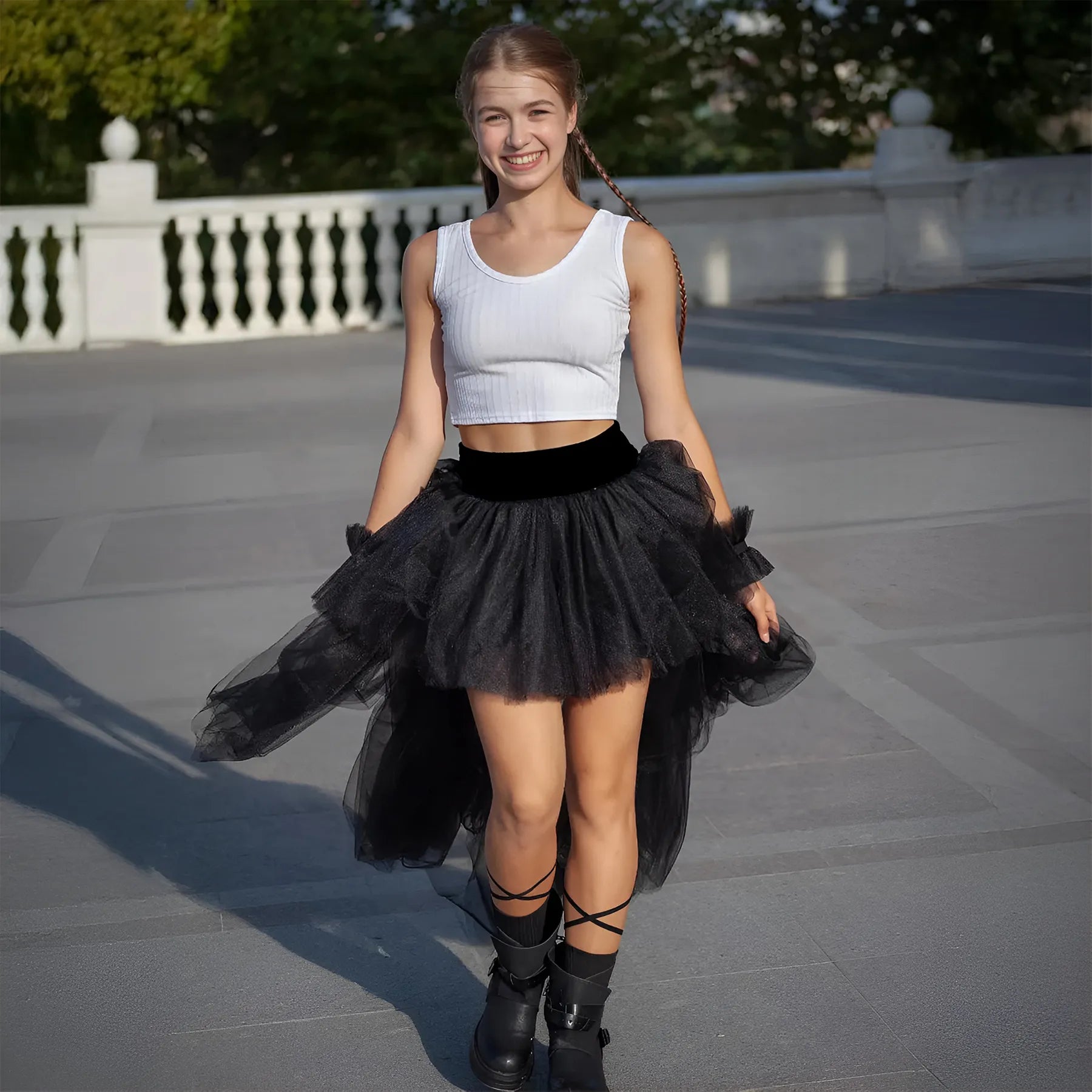 Layered Tulle Skirts for Girls