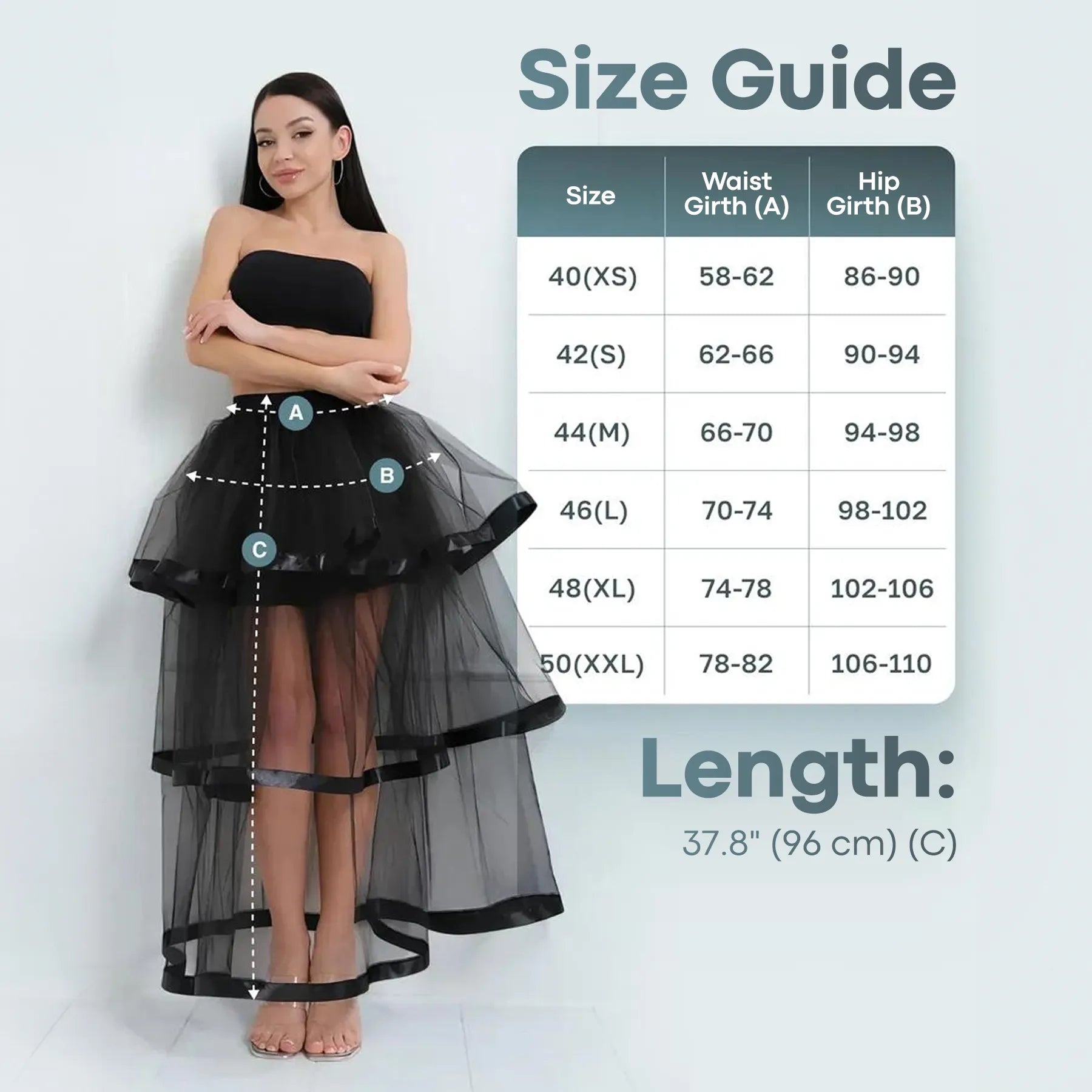 Layered Tulle Skirt
